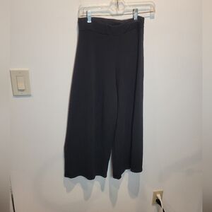Corinne Size S Comfort Pull On Modal Blend Black Cropped Pants